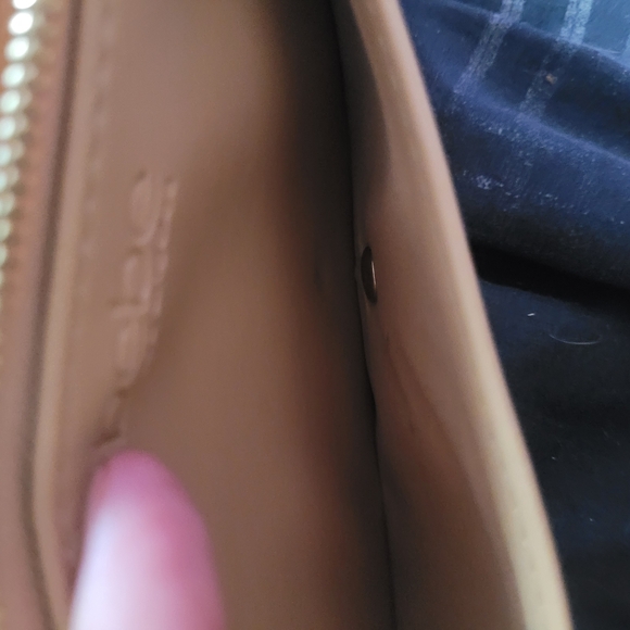 Bebe Tan Quilted Women's Bag - Picture 10 of 10